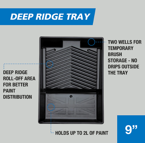 Harris Trade 9" Roller tray