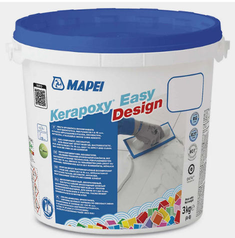 Mapei Kerapoxy Easy Design Grout 3kg Epoxy Grout - 120 Nero Black