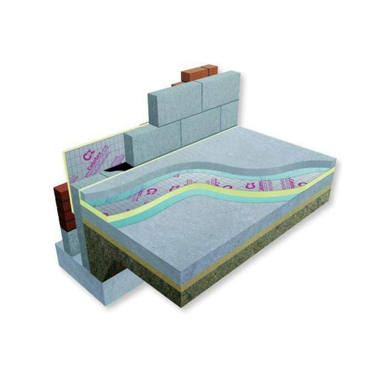 50mm Celotex GA4050 PIR Insulation Board 2400mm x 1200mm