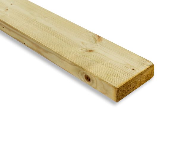 47mm x 150mm Sawn Treated Timber C24 (6" x 2") 7.2m