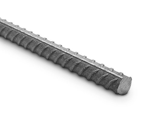 Pack of 10 Reinforcing Steel Bar - Ribbed Rebar (L)1m x (Dia)10mm