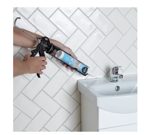 Volden Translucent Silicone-based Bathroom & kitchen Sealant, 300ml