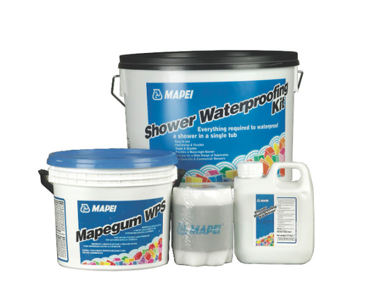 Mapei Shower waterproofing kit