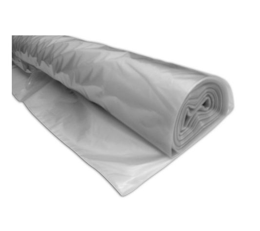 Yuzet Economy 40MU Temporary Protective Sheeting 4m x 25m TPS Clear dust sheet barrier Visqueen