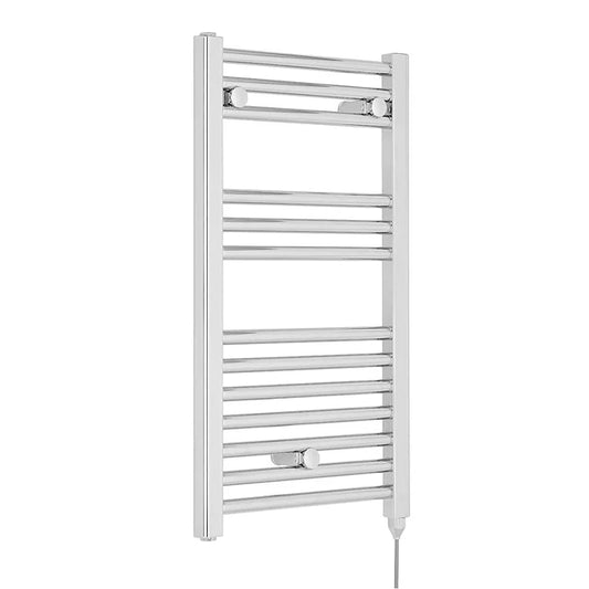 H720mm x W400mm Chrome Electric Only Ladder Rail