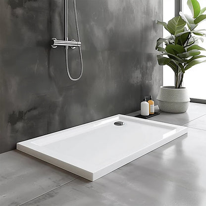 Plum&Clay Rectangular Low Profile Shower Tray - 1600x760mm