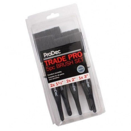 Prodec Trade Pro 5 Piece Brush Set